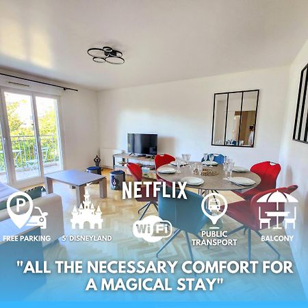 5' Disneyland Cozy Appartment 몽테브랭 외부 사진
